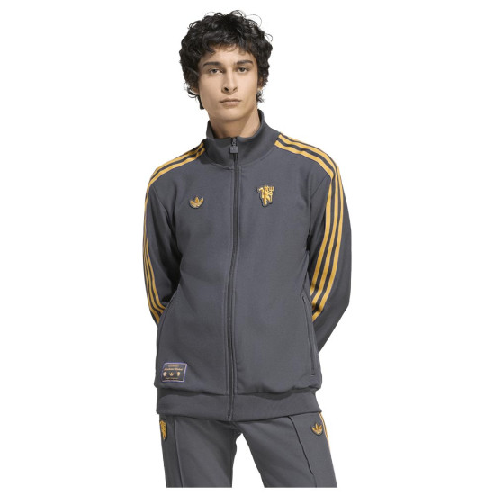 Adidas Ανδρική ζακέτα Manchester United Terrace Icons Track Top